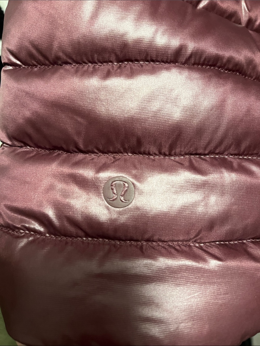 lululemon athletica Metallic Mauve Puffer Jacket - Picture 2 of 4